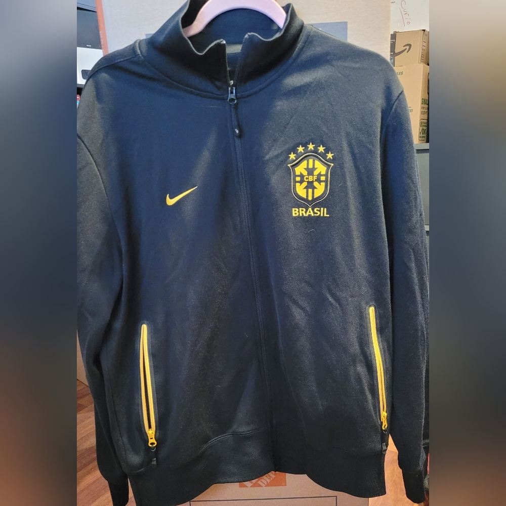 Nike Brasil Jacket Mens Size Large